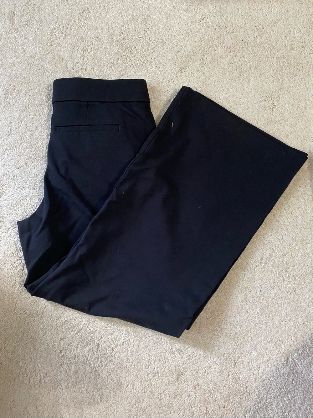 Gloria Vanderbilt Black Pull-On Pants